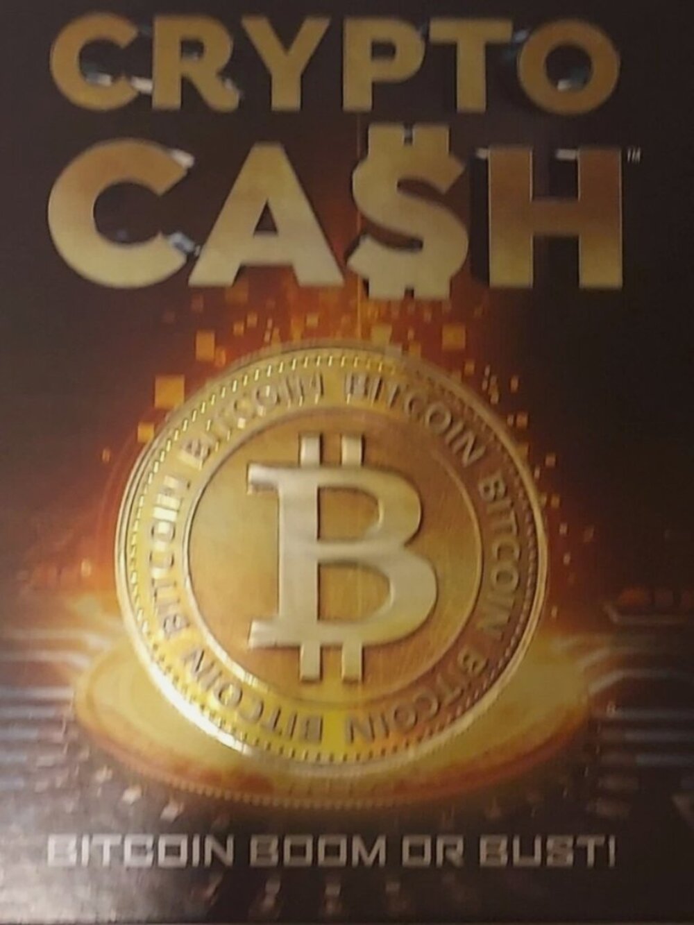 CRYPTO CASH GAME- BITCOIN BOOM OR BUST! INVESTMENT TRADING-SPIN MASTER -NEW